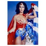 Wonder Woman Lynda Carter facsimile signed  photo