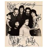 Grateful Dead facsimile signed promo photo