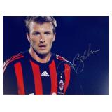 David Beckham facsimile signed  photo