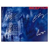 Inception cast facsimile signed movie photo