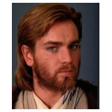Star Wars Ewan McGregor, facsimile signed photo