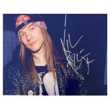 Axl Rose facsimile signed  photo