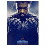 Black Panther Chadwick Boseman facsimile signed...