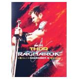 Thor: Ragnarok Chris Hemsworth facsimile signed...