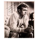 James Dean signed movie still photo