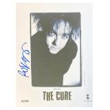 The Cure Robert Smith facsimile signed  photo