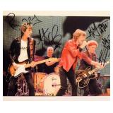 The Rolling Stones facsimile signed promo photo