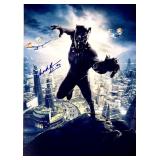 Black Panther Chadwick Boseman facsimile signed...
