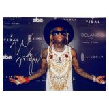 Lil Wayne facsimile signed  photo
