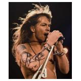 Axl Rose facsimile signed photo