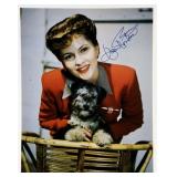 Joan Fontaine signed portrait photo