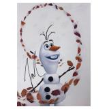 Frozen Olaf Josh Gad facsimile signed  movie photo