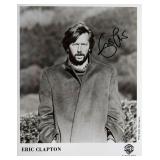 Eric Clapton facsimile signed promo photo