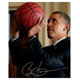 US President Barack Obama facsimile signed photo
