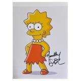 Maggie Simpson Yeardley Smith facsimile signed...