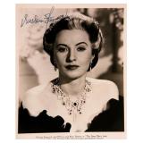 Barbara Stanwyck signed portrait photo