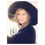 Barbra Streisand facsimile signed  photo