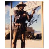 Clint Eastwood facsimile signed movie photo