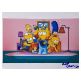 The Simpsons Matt Groening facsimile signed photo