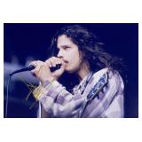 Chris Cornell facsimile signed  photo