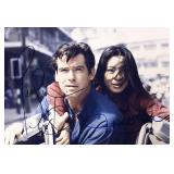 Tomorrow Never Dies Pierce Brosnan and Michelle...