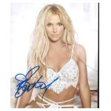 Britney Spears facsimile signed  photo