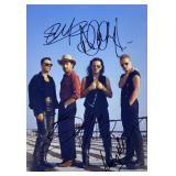 U2 facsimile signed  photo