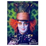 Alice in Wonderland Johnny Depp facsimile...