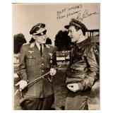 Bob Crane signed Hogans Heroes photo