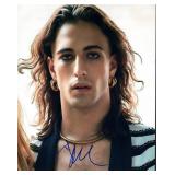 Maneskin Damiano David facsimile signed photo
