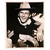 Frank Sinatra signed movie still photo