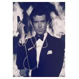 James Bond Pierce Brosnan facsimile signed...
