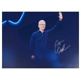 Apple CEO Tim Cook facsimile signed  photo
