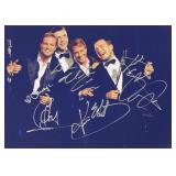 Westlife band facsimile signed  photo