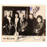 Yes facsimile signed promo photo