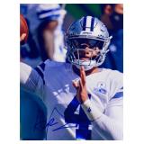 Dallas Cowboys Dak Prescott facsimile signed photo