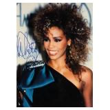 Whitney Houston facsimile signed promo photo