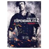 The Expendables 2 Sylvester Stallone facsimile...