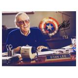 Stan Lee facsimile signed  photo