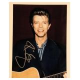 David Bowie facsimile signed photo