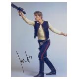 Star Wars Harrison Ford facsimile signed movie...