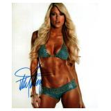 WWE Diva Barbie Blank facsimile signed photo