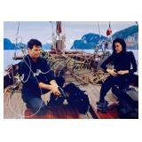 Tomorrow Never Dies Pierce Brosnan and Michelle...