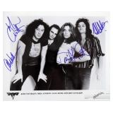 Van Halen facsimile signed promo photo