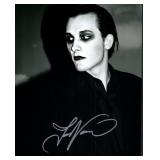The Damned Dave Vanian facsimile signed photo
