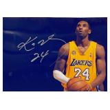 LA Lakers Kobe Bryant facsimile signed photo