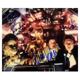 Star Wars cast facsimile signed promo photo