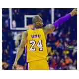 LA Lakers Kobe Bryant facsimile signed photo