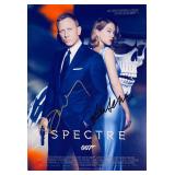 Spectre Daniel Craig and L©a Seydoux facsimile...