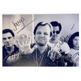 The Pixies band facsimile signed  photo
